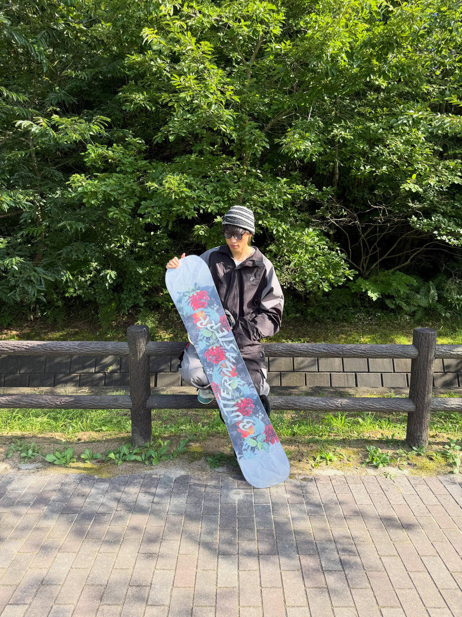 Kaito Obata with a Special Butter snowboard