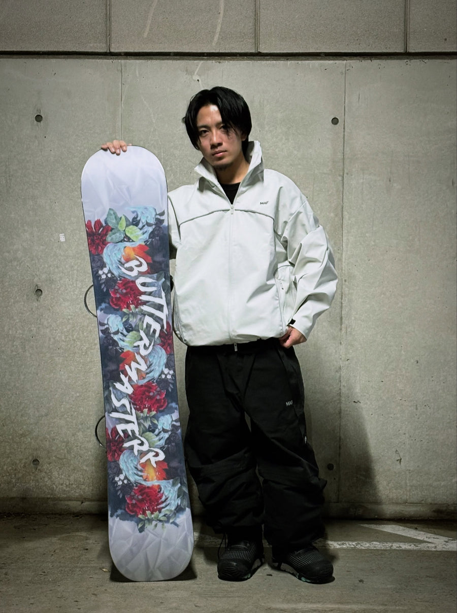 Seigo Takami with a Special Butter snowboard